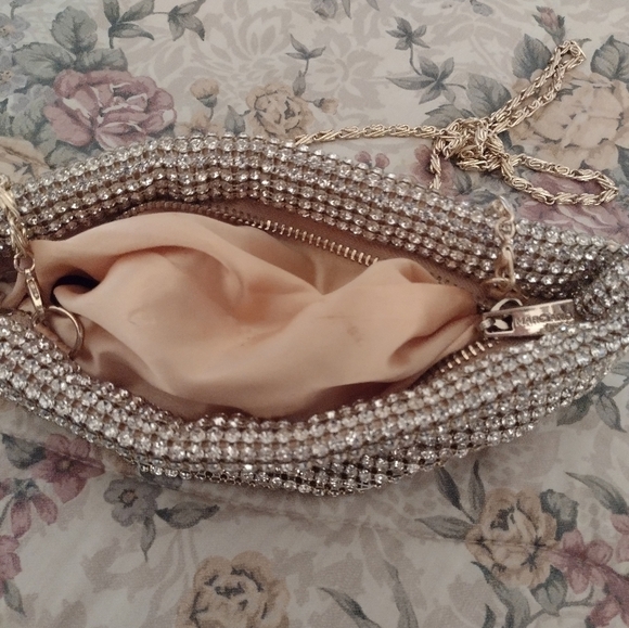 Marciano Gold Crystal Clutch - Picture 6 of 10